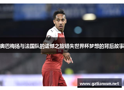 奥巴梅扬与法国队的遗憾之旅错失世界杯梦想的背后故事